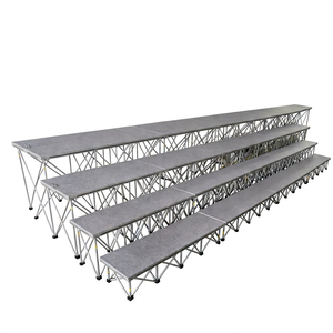Scène pliable en aluminium pour événements, concerts, mariages, plateforme de scène portable sur mesure en gros - Product Image 1