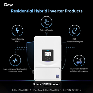 <strong>Deye</strong> <strong>5000w</strong> Solar Inverter <strong>SUN</strong>-3/4/5/6/8K-SG06LP3-EU-CM2 10 Units Parallel 3 Phase 8kw Inverter Solar <strong>Hybrid</strong> - Product Image 5