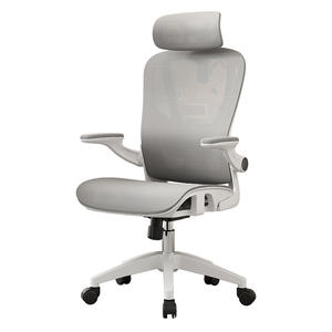 Silla de Oficina Ergonómica Moderna de Malla con Reposabrazos Ajustables en Altura, Reposacabezas y Base Giratoria - Modelo HBADA E3 Pro - Product Image 1
