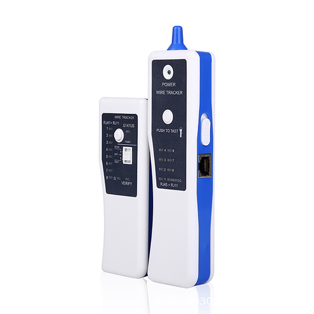 Newest Network Cable Tester Ethernet LAN Wire Finder RJ45 RJ11 Cat5 Cat6 UTP Testers Telephone Line Fiber Optic Equipment