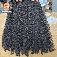 Personalizable 12A Grado Super Doble Dibujado Virgen Cutícula Alineada Vietnamita Cabello Crudo Rizado Paquetes Barato Onda Natural