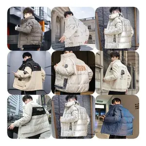 Wholesale Casual Winter Custom Waterproof Down Puffer Jacket For men oversize Ultra Light Weight Feather Winter Men Clothing