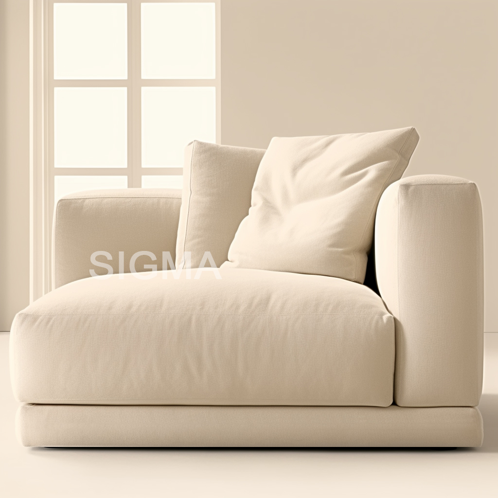 European style living room custom sofa classic soft fabric loveseat sofa Single corner sofa