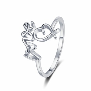 Anneaux de mariage marocains à la mode simple en or 18 carats 925 ensemble de couples en argent sterling pour hommes femmes <span class=keywords><strong>bague</strong></span> coeur d'amour réglable - Product Image 6