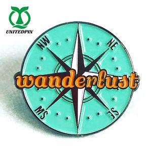 Novo design Personalizado Esmalte Duro Esmalte Macio Cadeia Pinos Emblema De Metal Artesanato pathfinder camporee pinos acreditar na promessa de lapela pin - Product Image 6