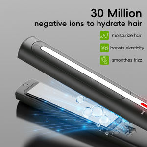 Fer à lisser 2 en 1 KangRoad Factory Custom Dry and Wet Tourmaline Ceramic Coated Negative Ion Hair Fer à lisser 2 in 1 - Product Image 2