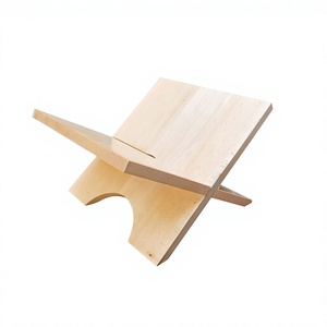 Support de livre en bois pour la lecture et l'étude, support de livre réglable fait à la main pour livres, livres de cuisine, tablettes et documents - Product Image 4