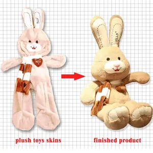 CustomPlushMaker Com <b>Wholesale</b> Custom Stuffed <b>Animal</b> Toy Giant Soft Toys Teddy Bear Skin <b>Unstuffed</b> <b>Plush</b> <b>Animal</b> Skins - Product Image 5
