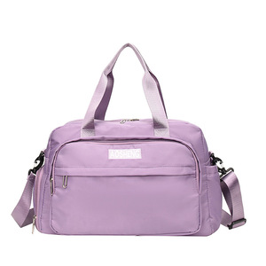 Sac de voyage personnalisé pour femme, pliable, imperméable, avec compartiment à chaussures indépendant, pour le sport et les déplacements courts - Product Image 4