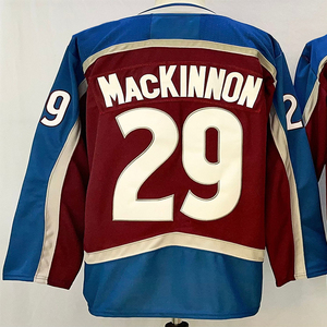 Maillots de hockey cousus pour hommes Nathan MacKinnon <span class=keywords><strong>Martin</strong></span> Necas Peter Forsberg Gabriel Landeskog Cale Makar Joe Sakic Valeri Nichushkin - Product Image 6