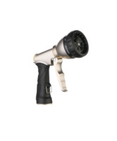 Pistolet d'arrosage manuel multifonction haute pression pour jardin, avec gâchette réglable et poignée pistolet en alliage de zinc