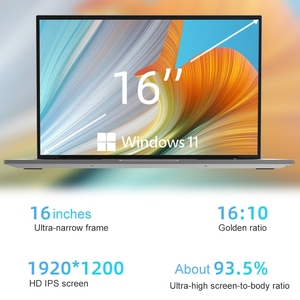 Original <span class=keywords><strong>Jumper</strong></span> <span class=keywords><strong>EZbook</strong></span> S7แล็ปท็อป16นิ้ว16GB RAM 128GB + 512GB Win11คอมพิวเตอร์5000mA แบตเตอรี่ EU - Product Image 3