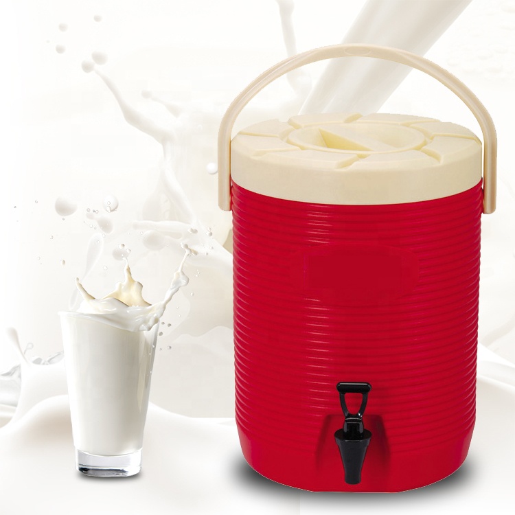 Фабрика ФЭСТ коммерческий нержавеющий стальной изоляционный контейнер для хранения молока чайное ведро для пузырчатого чайного магазина для кофейного бара