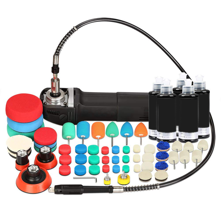 710 Вт переменная скорость Машина Для Полировки Автомобиля электрошлифовальная машина деталь полировка Ротари, полировальная машинка для автомобилей с эксцентриковым,