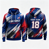 Sudaderas con Capucha para Hombre con Puños Acanalados para Pedidos al por Mayor, Sudaderas con Capucha con Logotipo Personalizado, Sudaderas con Capucha Estampadas para Programas de Ropa de Equipo