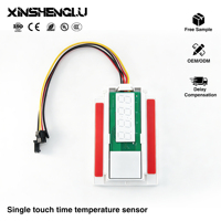 Miroir LED intelligent avec interrupteur tactile, DC12V 5A 60W, bouton unique marche/arrêt, gradation progressive, capteur de température, IP21, certifié CE