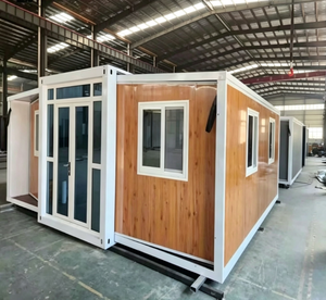 Casa Contenedor Prefabricada Expandible de 40 pies, Resistente al Viento, de Doble Ala, <span class=keywords><strong>3</strong></span> Dormitorios, Fácil de Construir, Ecológica y Resistente al Fuego - Product Image 3