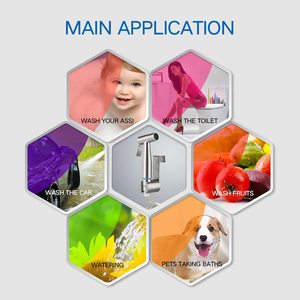 Современный опрыскиватель для туалетного биде из нержавеющей стали - Product Image 5