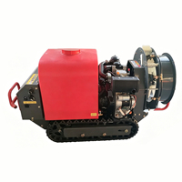 Pulvérisateur agricole télécommandé UCARRY à 3 cylindres, pompe à piston haute pression, pulvérisateur sur chenilles 30-40L/min
