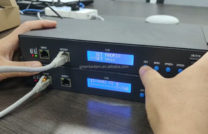 Contrôleur d'éclairage adressable programmable T-760 DMX512/1990 8 canaux avec interface SPI/TTL pour spectacles de scène et DJ - Product Image 3
