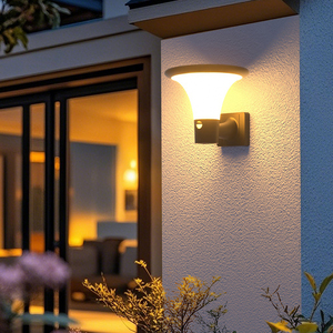 Lámpara Solar de Jardín Multifuncional Elegante y Popular con 3 CCT Seleccionables, para Caminos y Paredes Exteriores, con Control Remoto - Product Image 4