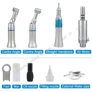 Factory Supply Low Speed Dental Handpiece Contra Angle Air Motor Straight Handpiece Dental Handpiece