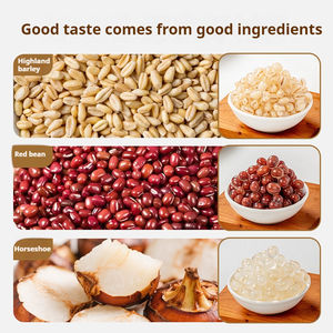 Billes de Barley éclatantes et juteuses, Barley des Highlands, 500g, Ingrédients pour Bubble Tea au lait de perle et Konjac, Goût sucré, Boîte/Sachet de <span class=keywords><strong>sucre</strong></span> - Product Image 5