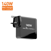 140W GaN Chargeur USB Type C PD 3.1 Chargeur Rapide Macbook iPad Rapide 30W Chargeur de Téléphone 100W Adaptateur de Charge UK Tablettes Montres