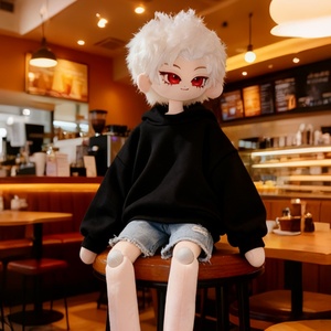 Muñeco de Algodón Personalizable de 60 cm, Muñeco de Algodón Masculino Guapo con Cojín, Inspirado en Qin Che de Love and <span class=keywords><strong>Deepspace</strong></span> - Product Image 2