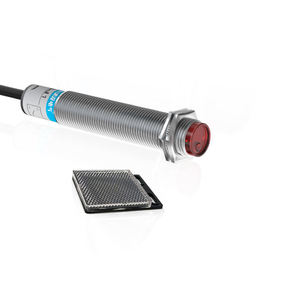Capteur photoélectrique laser série M12 rétro-réfléchissant 10-30V NPN PNP multi-contrôle, détecteur de proximité photoélectrique - Product Image 1