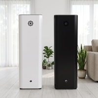 Diffuseur d'huiles essentielles électrique sur pied grande capacité avec télécommande, 500 ml, faible bruit (40 dB), usage commercial et domestique