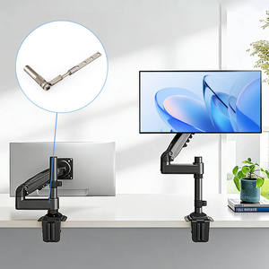 ขาตั้งจอคอมพิวเตอร์ยี่ห้อ Yuzhou แบบปรับความสูงได้ พร้อมแกนหมุน สำหรับใช้ในบ้านและสำนักงาน รองรับจอ LCD - Product Image 5