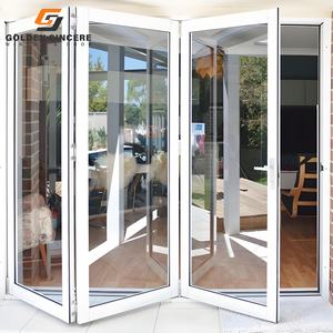 Puertas Plegables de Vidrio con Rotura de Puente Térmico GS, Puertas de Acordeón de Aluminio y Vidrio para Exteriores, para Balcón - Product Image 3