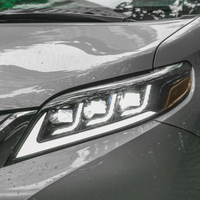 Phare de projecteur LED modifié avec DRL à balayage pour Toyota Sienna 2011-2018, phare avant
