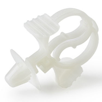 Pinces de faisceau de câbles légers à LED en nylon extrudé de type P Gestion des fils de type R Clips de câble en plastique de 3.2mm à 25.4mm Faisceau de 3.2mm à 25.4mm