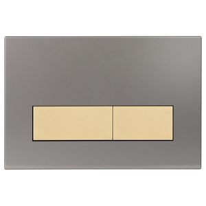 Plaque de chasse d'eau à double actionnement, levier de chasse d'eau, ensemble Sigma UP300 UP320 pour réservoir encastré, personnalisable, compatible Geberit - Product Image 1