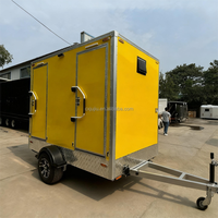 Toilettes portables écologiques de luxe durables |   Unité moderne à déploiement rapide pour la construction scolaire et l'assainissement d'urgence