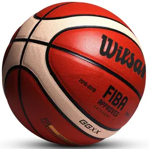 GG7X resmi boyut kapalı basketbol özel yapılmış PU çocuklar ve yetişkinler için Logo ile FIBA boyutları 7 ve 5 eğitim için kullanılabilir