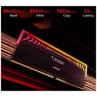 Módulo de Memoria DDR5 6000 32GB (16GB*2) - Tira de Iluminación RGB para Juegos para Computadora de Escritorio CL26 Ares Ala del Dios de la Guerra - Negro