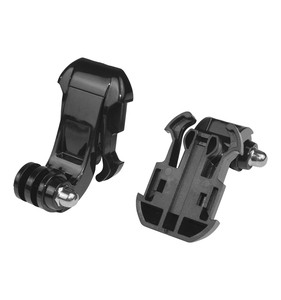 ユニバーサルアクションカメラアクセサリーチェストストラップヘルメット2 PCS垂直Jフッククイックリリースバックルベースマウント (Gopro Hero用) - Product Image 5