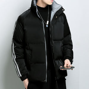 Nueva chaqueta de invierno para hombre 2025, estilo casual, de moda, tipo plumífero, talla grande, holgada, cómoda, cálida, abrigo de invierno. - Product Image 2