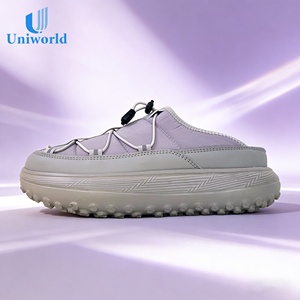 Fournisseur direct du Vietnam sur Alibaba |   Chaussures d'allaitement pour femmes Zapatos <span class=keywords><strong>Mula</strong></span> Mujer - Mules décontractées à semelle épaisse à enfiler avec cordon de serrage - Product Image 1