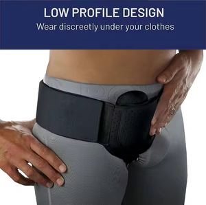 <span class=keywords><strong>Bandage</strong></span> inguinal <span class=keywords><strong>ombilical</strong></span> élastique réglable en néoprène ceinture de hernie nouvelle fourniture de soins de santé médicaux pour les hommes - Product Image 2