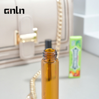 Flacons de parfum en verre vides de haute qualité 2ml 3ml 5ml 10ml, miniatures personnalisables, réutilisables, surface givrée, échantillon gratuit, emballés en carton