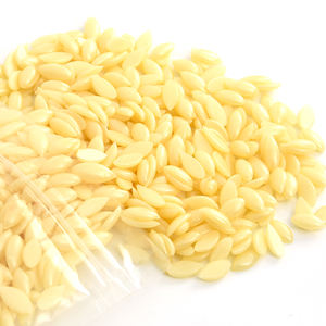 Частная торговая марка, низкая температура плавления, каплевидные восковые бобы, горячая пленка, воск, роза, мед, ароматизированные, без полосок, твердые восковые бусы для удаления волос - Product Image 2