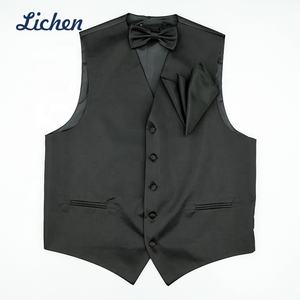 באיכות גבוהה ארוג אקארד חליפת חזיית לבוש רשמית עסקי זכר אפוד לגברים - Product Image 4