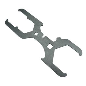 Jeu de clés à filtre pour évier de plombier réglable à 3 voies pour écrous de 4,45 5,08 6,35 cm Livré dans une boîte - Product Image 1