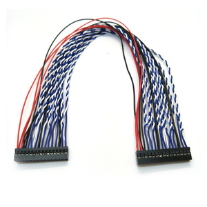 สายเคเบิลหน้าจอ Lvds ระยะพิทช์ 0.4 มม. 1 เมตร แกนทองแดง ฉนวนพีวีซี สายไฟอิเล็กทรอนิกส์ อะแดปเตอร์เชื่อมต่อ - Product Image 2