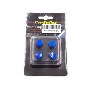 Cnspeed – ensemble de 4 bouchons de valve pour pneus de voiture, en alliage d'aluminium coloré, pour la protection des jantes de véhicule - Product Image 2