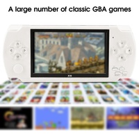 Console Portable X6 avec écran de 4.3 pouces, 8 go de jeux, plus de 10000 jeux, appareil photo